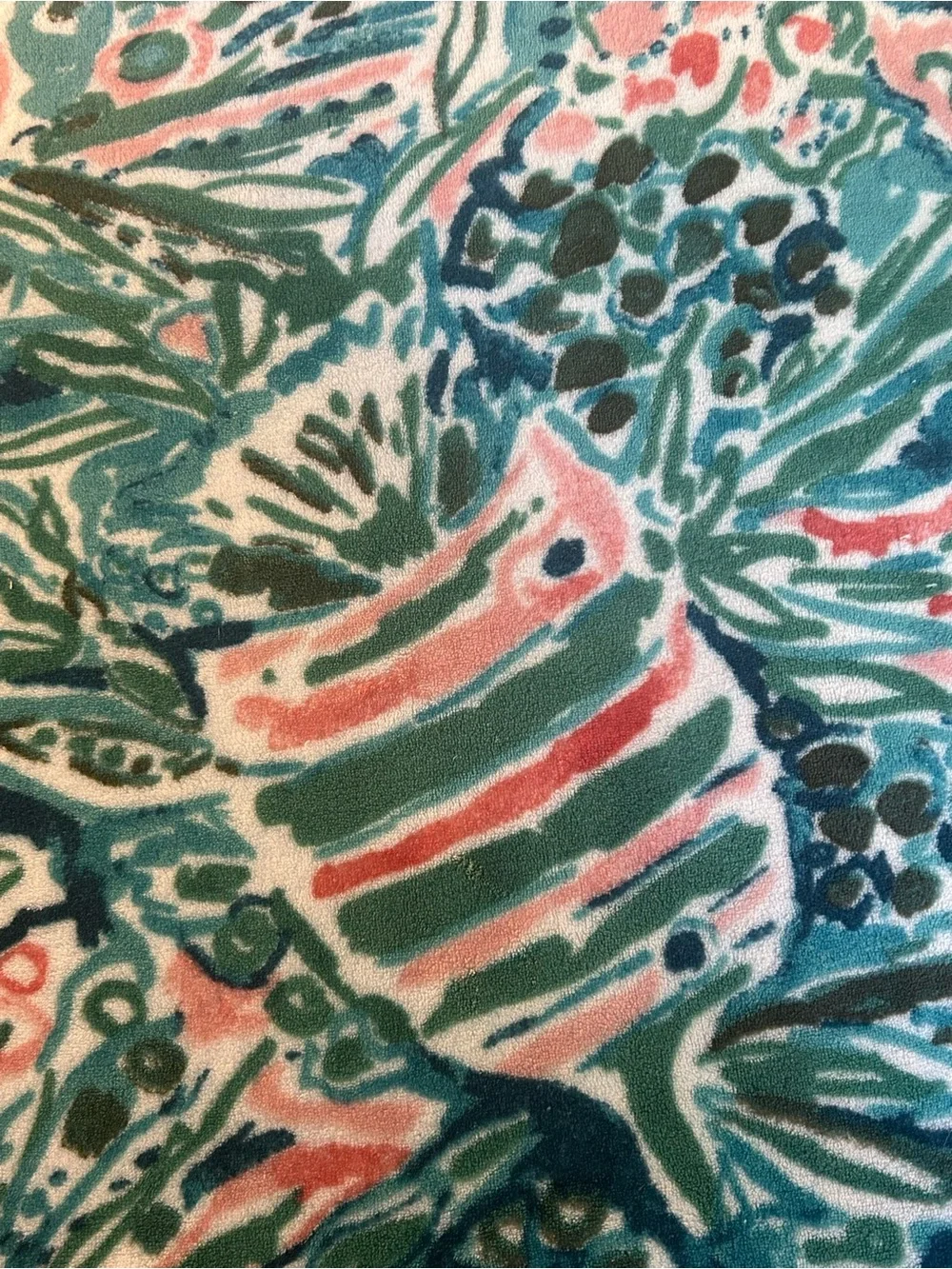Decorative Tropical Theme Luxurious Fleece throw by designer Barbra Ignatiev